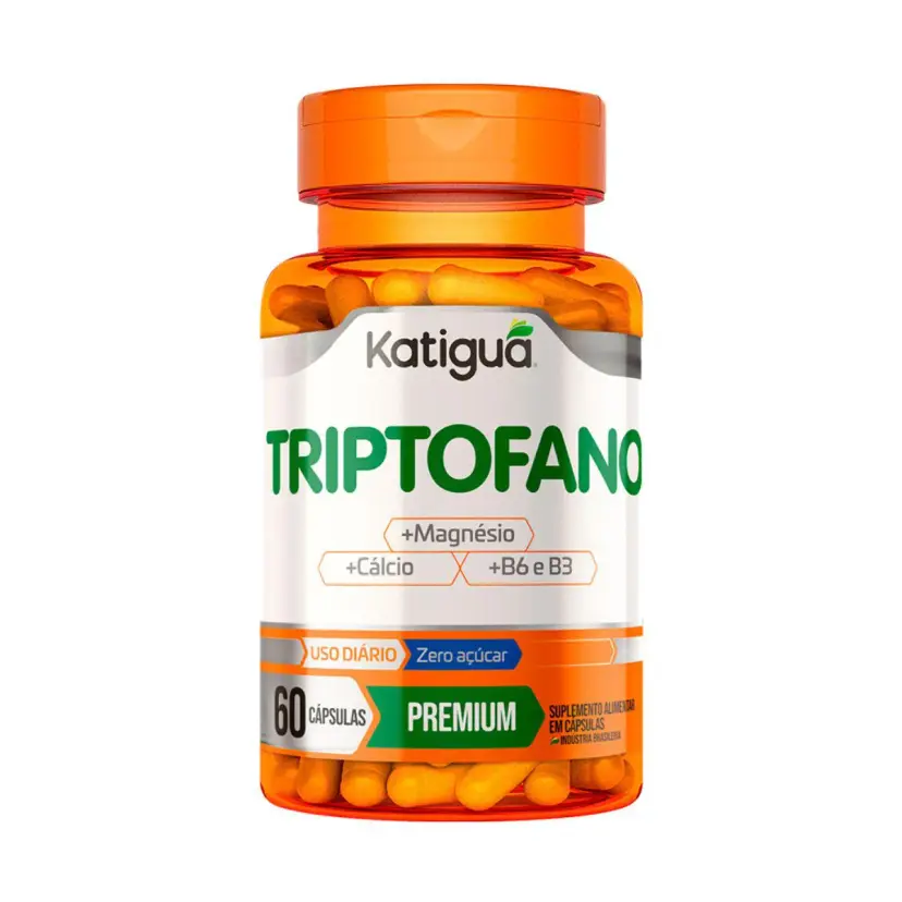 Triptofano + Magnésio 60 Cápsulas - Katiguá | Biovitashop