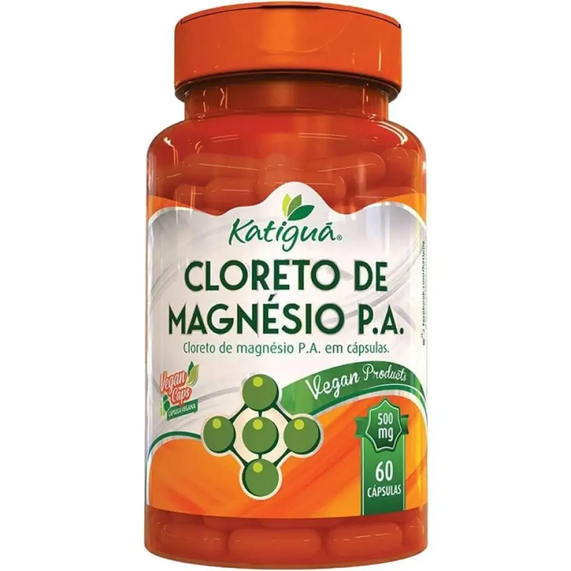 Cloreto de Magnésio P.A. Katiguá 60 Cápsulas | Biovitashop