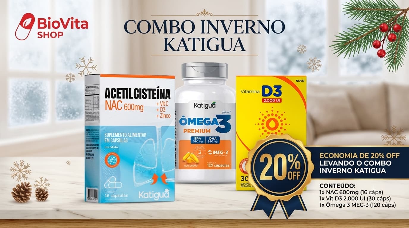 Combo Imunidade e Performance Katiguá | Biovitashop