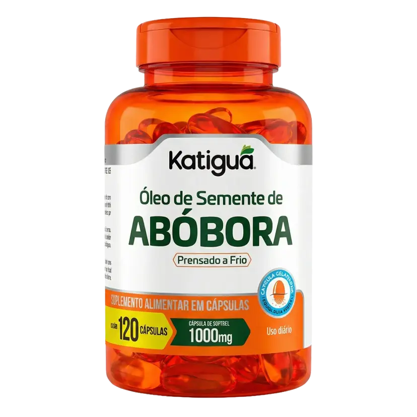 Óleo de Semente de Abóbora Katiguá 120 Cápsulas
