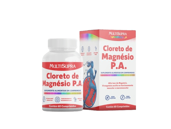 Cloreto De Magnésio P.A Multisupra 60 Comprimidos
