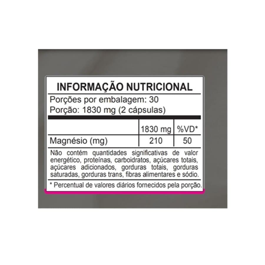 Magnésio Trio Dose Máxima 60 Cápsulas - Katiguá | Biovitashop