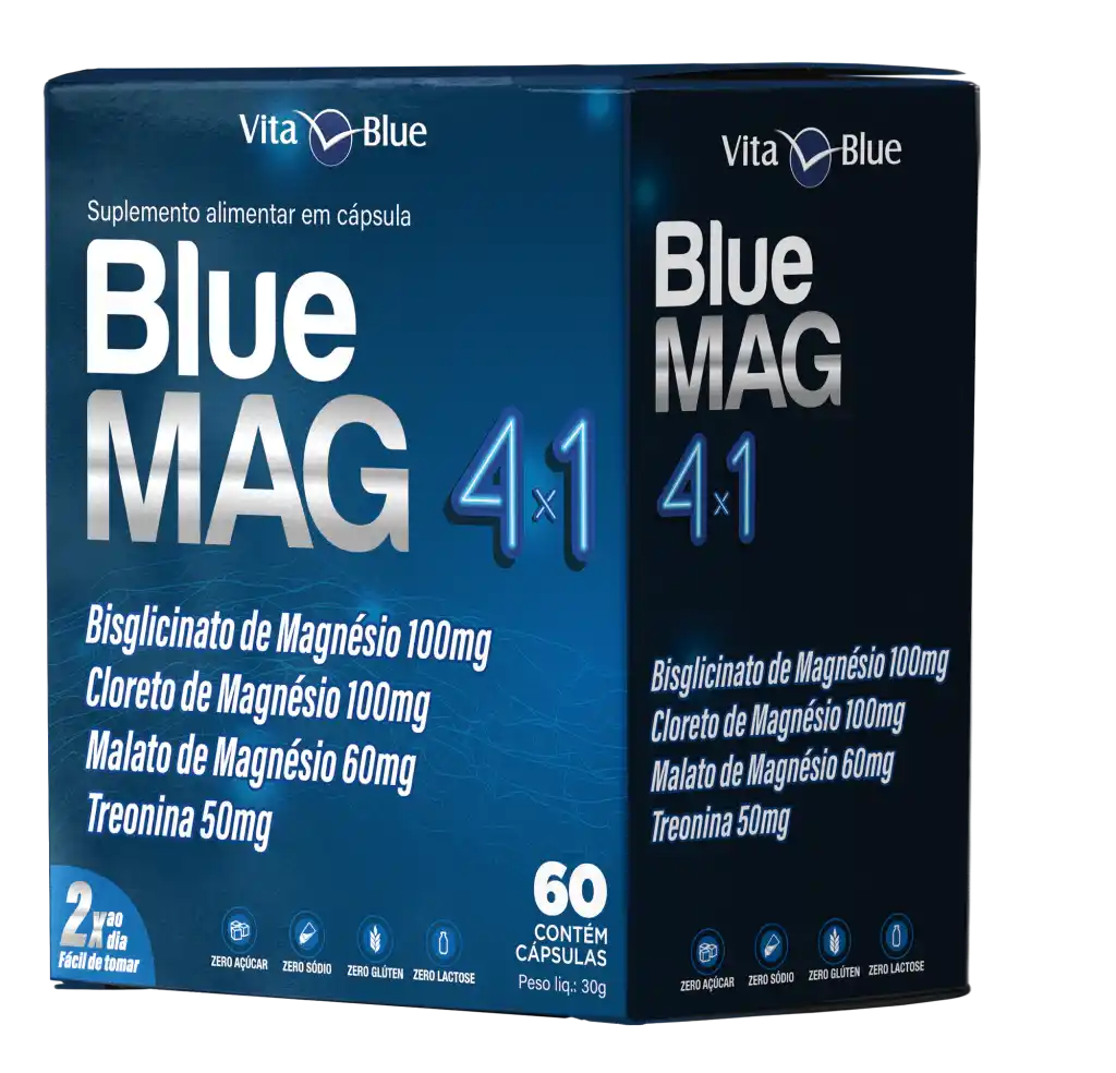 Blue Mag 4x1 Vita Blue 60 Cápsulas | BiovitaShop