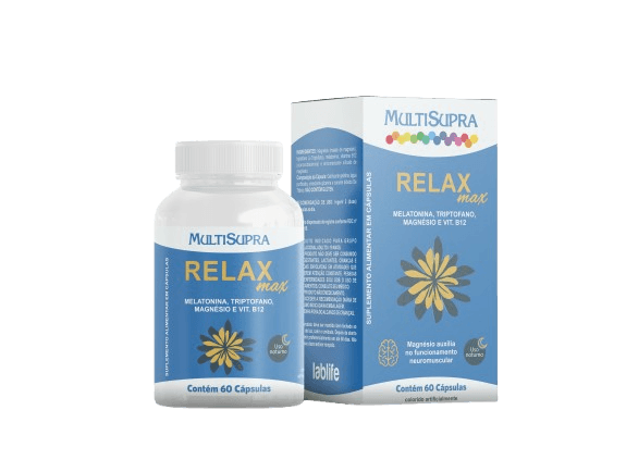 Multisupra Melatonina + Triptofano Relax 60 Comprimidos