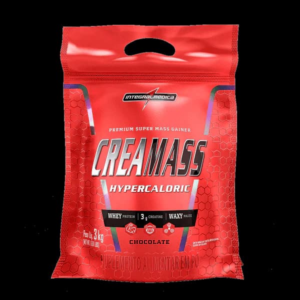 Hipercalórico CreaMass Baunilha Pouch 3kg Integralmedica | Biovitashop