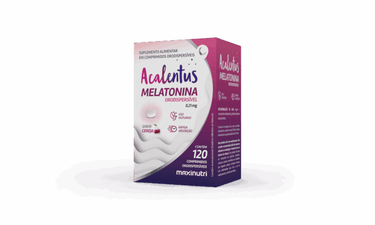 Acalentus Melatonina Maxinutri 120 Comprimidos | BiovitaShop