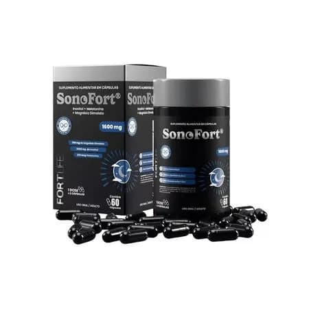 Suplemento Alimentar Sonofort 1600mg Fortlife - 60 Cápsulas