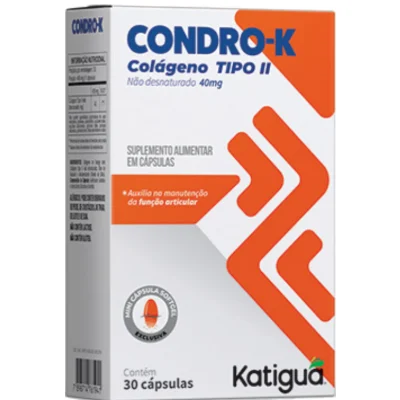 Condro-K Colágeno Tipo 2 Katiguá 60 Cápsulas | Biovitashop