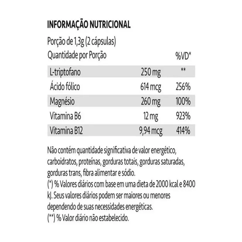 Acalentus L-Triptofano Maxinutri 60 Cápsulas | Biovitashop