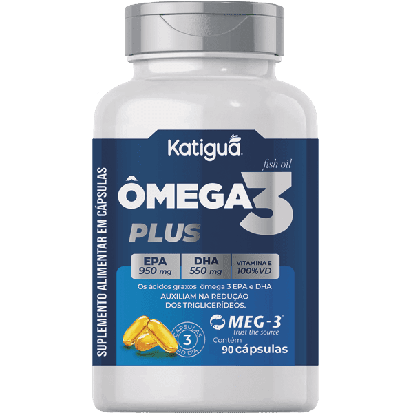 Ômega 3 Concentrado MEG-3 Katiguá 90 Cápsulas | Biovitashop