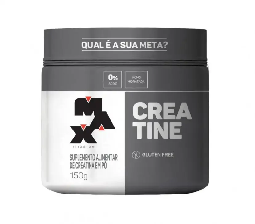 Creatina Max Titanium 150g Pura | Biovitashop