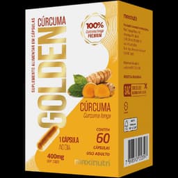 Cúrcuma Golden Extrato Padronizado 60 Caps Maxinutri | Biovitashop