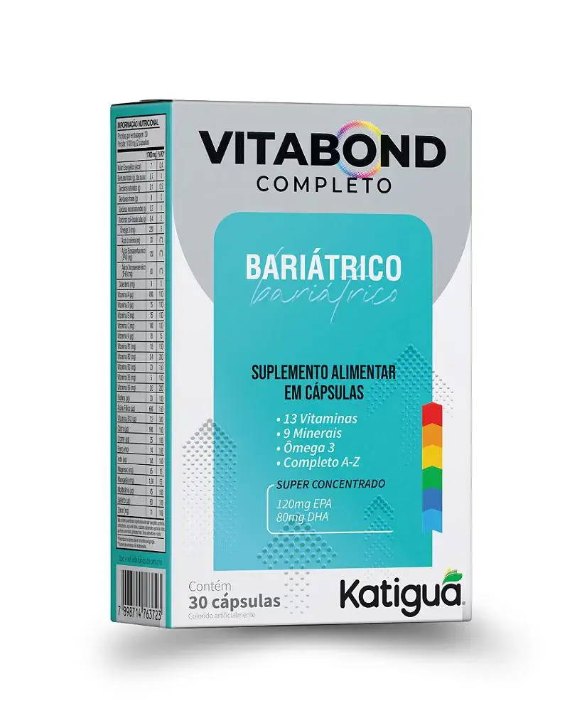 Vitabond Bariomegas Katiguá 60 Cápsulas | Biovitashop
