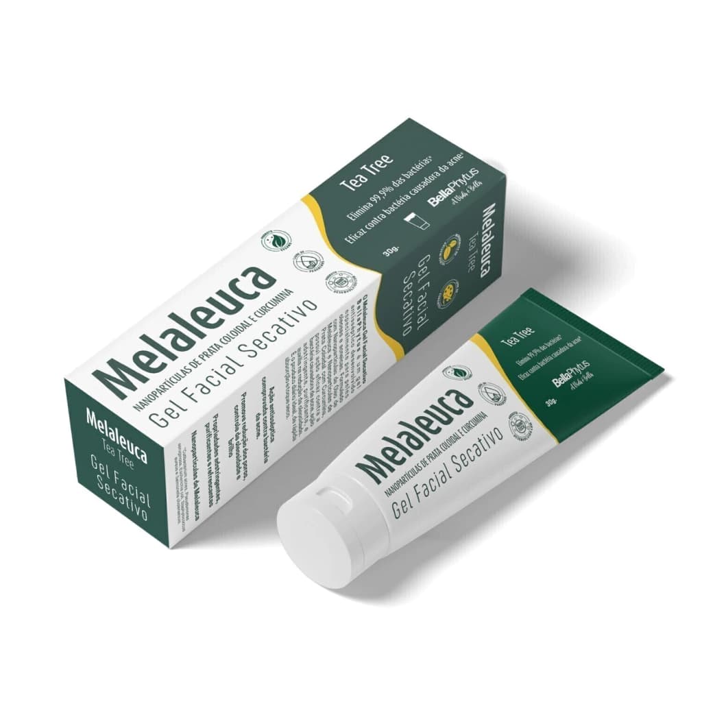 Gel Facial Secativo Melaleuca 30g - Bellaphytus | Biovitashop