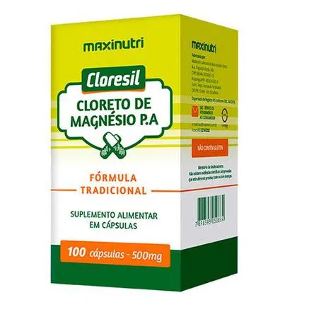 Cloresil Cloreto de Magnésio 100 caps Maxinutri | Biovitashop